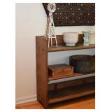 Primitive Bookshelf (approx. 49" L x 14" W x 37" H)