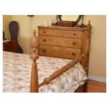 BUY IT NOW! $300 - Full Size Spindle Bed with Pineapple Finials