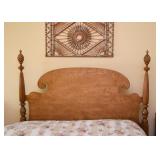 BUY IT NOW! $300 - Full Size Spindle Bed with Pineapple Finials