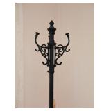 Antique Iron Coat Rack