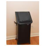 Antique Metal Coal Bin