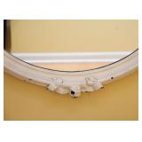 BUY IT NOW! $150 - Antique Chippy White Wall Mirror (approx. 60" L x 36" W)