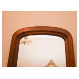 Wood Framed Wall Mirror