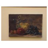 Still Life Oil Painting of Fruit