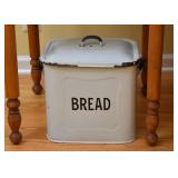 Enamel Bread Box