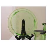 Green Depression Glass