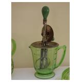 Green Depression Glass