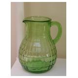 Green Depression Glass