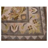 $2,500 - Striking Room-Size Hand-Knotted Tibetan Area Rug (approx. 11