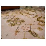 $2,500 - Striking Room-Size Hand-Knotted Tibetan Area Rug (approx. 11