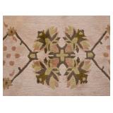 $2,500 - Striking Room-Size Hand-Knotted Tibetan Area Rug (approx. 11