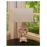 $65 - Fleur-de-Lis Table Lamp