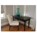 $250 - Contemporary Cottage Style Writing Desk with Drawer (approx. 50" L x 25" W x 30" H)