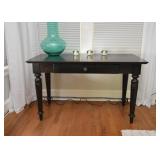 $250 - Contemporary Cottage Style Writing Desk with Drawer (approx. 50" L x 25" W x 30" H)