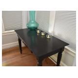 $250 - Contemporary Cottage Style Writing Desk with Drawer (approx. 50" L x 25" W x 30" H)