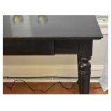 $250 - Contemporary Cottage Style Writing Desk with Drawer (approx. 50" L x 25" W x 30" H)