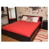 $140 - Queen Size Ikea Platform Bed 