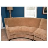 $1,500 - Room & Board Sectional Sofa, 2 Pcs, (each section measures approx. 83" along the back curve
