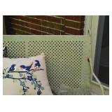 $200 - Quality Vintage Green Painted Garden Bench 