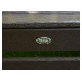 $400 for pair - Pair of Brown Trex Adirondack Garden Chairs (all-weather chairs)