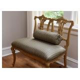 Vintage French Provincial Settee