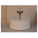 Matching Contemporary Ceiling Light with Drum Shade (from Houzz)- Still in Box