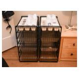 Metal Wire Storage / Utility Drawers
