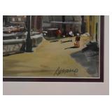 Original Framed Watercolor Painting, Signed by Artist