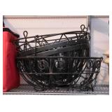 Wrought Iron Hanging Planters