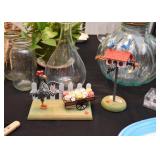 Whimsical Chicken Figurines