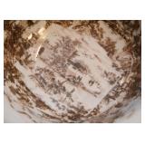 Brown Transferware Bowl