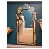 Etched Wall Mirror