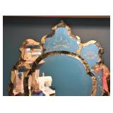Etched Wall Mirror