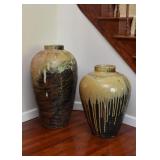 Large Ceramic Glazed Pots / Vases