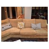 BUY IT NOW! $2,500 - Sofa Sectional - 4 Pieces + extra fabric (approx. 36" Deep x 32" H at the back)