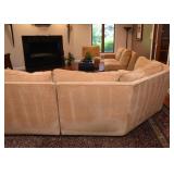 BUY IT NOW! $2,500 - Sofa Sectional - 4 Pieces + extra fabric (approx. 36" Deep x 32" H at the back)