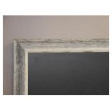 Chalkboard with Distressed Wood Frame