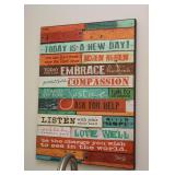 Contemporary Typography Wall Art