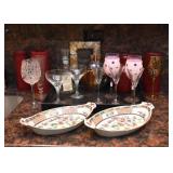 Wine Glasses, Stemware, Chinese Baking Dishes, Home Decor