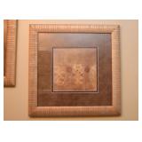 Framed Contemporary Abstract Artwork 
