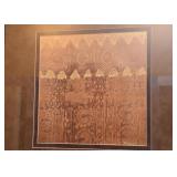 Framed Contemporary Abstract Artwork 