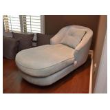 Light Blue Chaise Lounge