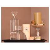 Perfume Bottles, Candles, Vanity Items