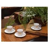 Demitasse Cups & Saucers