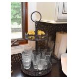 2-Tier Dessert Stand, Glassware