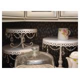 Dessert Pedestals, Teapot with Matching Mug