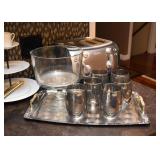 Trifle bowl, Glassware, Serving Tray