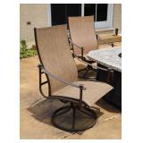 BUY IT NOW! $600 - Set of 4 Brown Jordan High-Back Patio Chairs