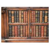 BUY IT NOW! $300 - Credenza / Sideboard with Faux Book Front (approx. 66" L x 18.5" W x 38.75" H)