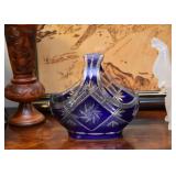 Bohemian Glass Basket